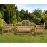 Lutyens-Style 6 Seater Teak Garden Furniture Set