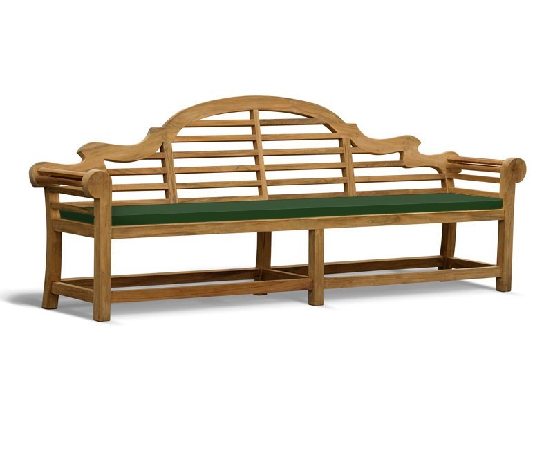 LutyensStyle 6 Seater Garden Bench Cushion by Jati