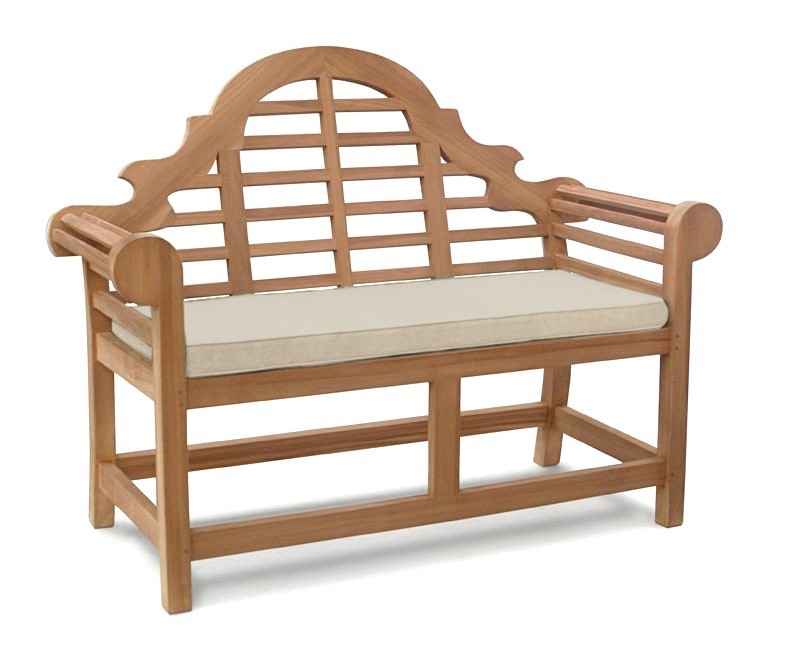 Lutyens Style Garden Bench Cushion 2 Seater By Jati - 2 Seater Garden Bench Seat Pad Lutyens Style Garden Bench Cushion 2 Seater By Jati - 2 Seater Garden Bench Seat Pad