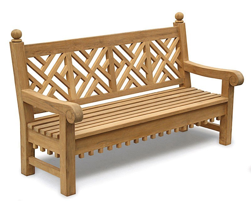 Small decorative on sale garden bench