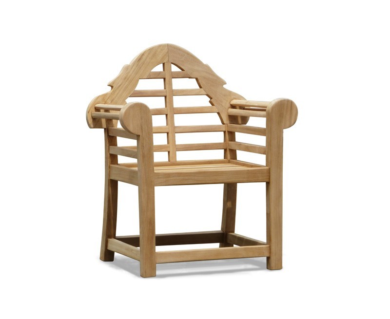 Lutyens-Style Teak Children’s Armchair