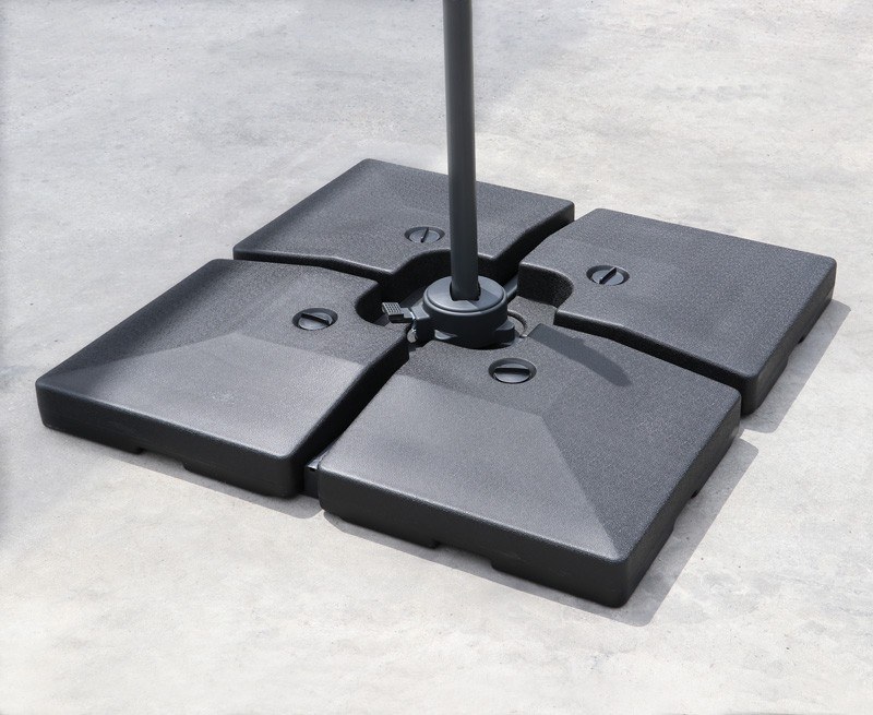 90kg Fillable Cantilever Parasol Base Weights