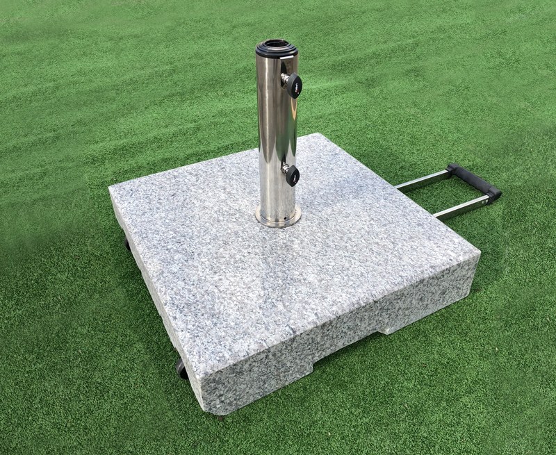cantilever parasol base on wheels
