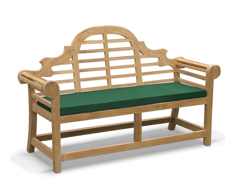 Lutyens-Style Garden Bench Cushion - 3 Seater by Jati