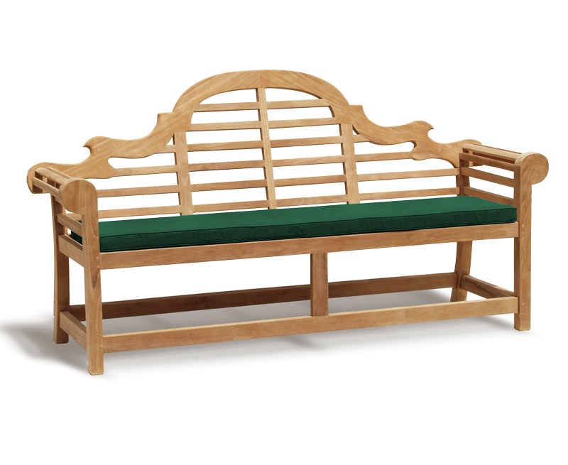 Lutyens Style 4 Seater Garden Bench Cushion by Jati