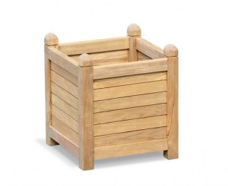 Zen Large Teak Garden Planter