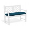Chartwell Cushion for 2 Seater Bench - Navy