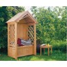 Wooden Garden Storage Bench