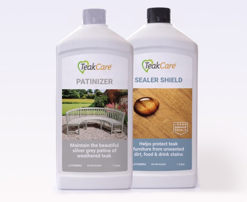 Teak Care Set - Patinizer and Sealer Shield Teak Care Set - Patinizer and Sealer Shield