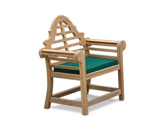 Lutyens-Style Garden Chair Cushion by Jati