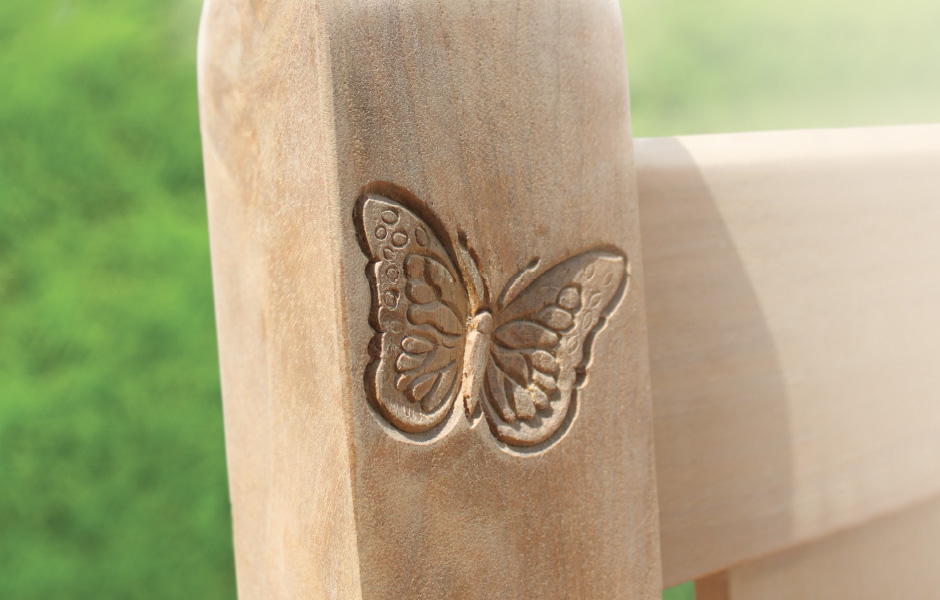 Butterfly Wood Carving